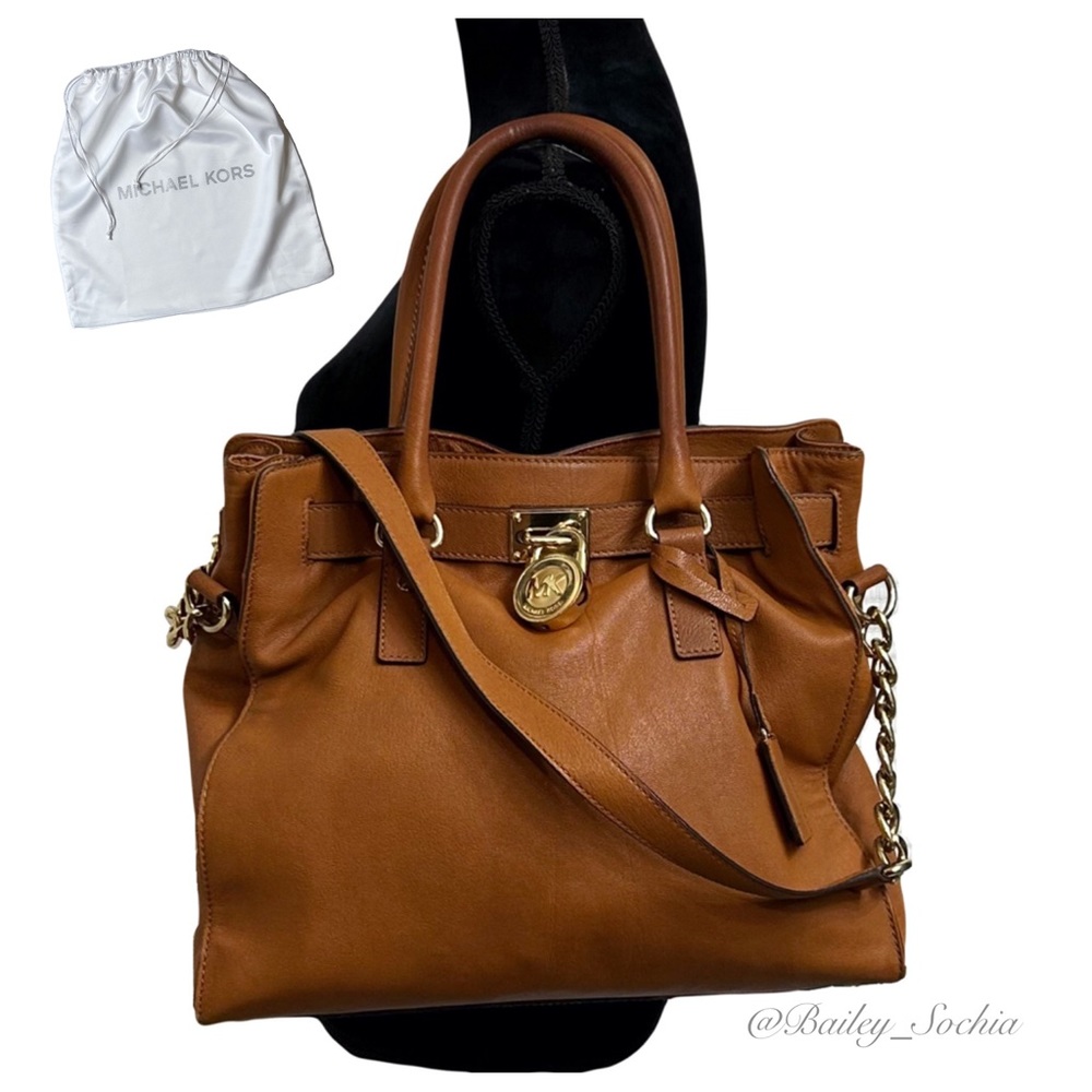 Michael Kors Hamilton North South Large Convertible Tote Purse